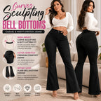 🔥 Curves Sculpting Butt Lifter Bell Bottoms – Casual & Party Stretch Jeans 💃