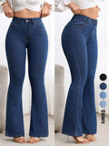 🔥 Curves Sculpting Butt Lifter Bell Bottoms – Casual & Party Stretch Jeans 💃